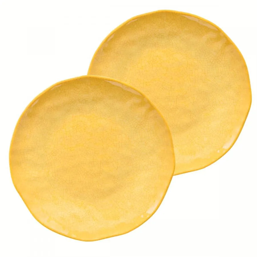 Geschirrset 8-teilig Atmosfera ocker