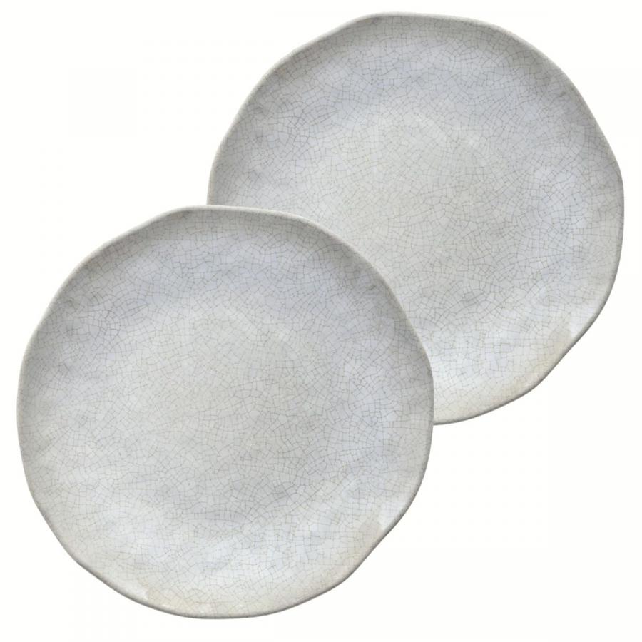 Melamin Geschirrset 8-teilig Atmosfera Taube