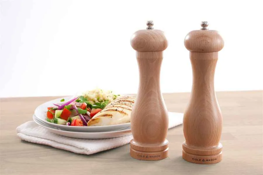 Cole & Mason Capstan A8 Beech 200mm Salzmühle Cole & Mason Capstan A8 Beech 200mm Salzmühle