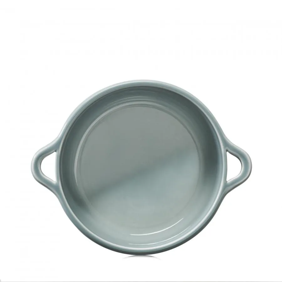 RUNDE OFENKASSEROLLE 19 CM OHNE DECKEL Wolkengrau RUNDE OFENKASSEROLLE 19 CM OHNE DECKEL Wolkengrau