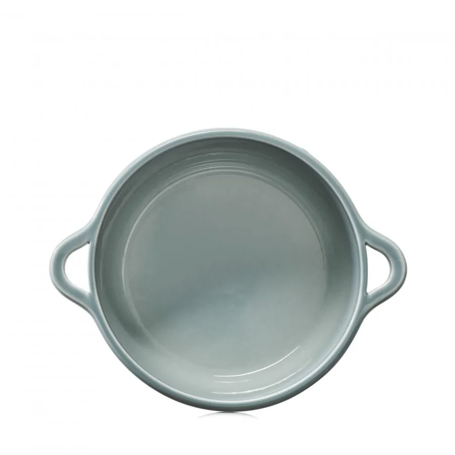 RUNDE OFENKASSEROLLE 22 CM OHNE DECKEL Wolkengrau RUNDE OFENKASSEROLLE 22 CM OHNE DECKEL Wolkengrau