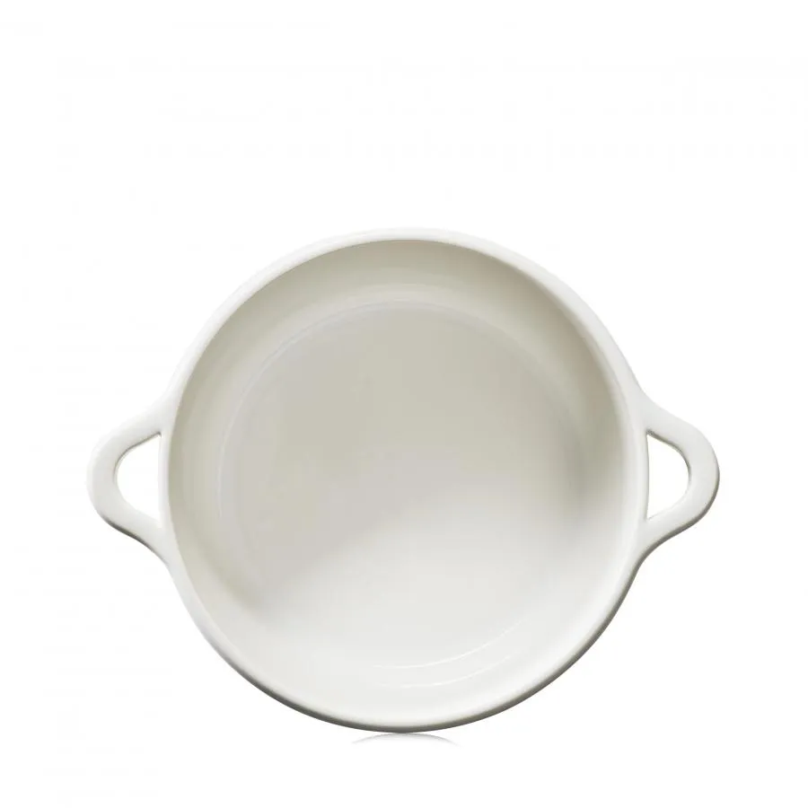 RUNDE INDUKTIONSKASSEROLLE 26 CM OHNE DECKEL Alabaster Weiss RUNDE INDUKTIONSKASSEROLLE 26 CM OHNE DECKEL Alabaster Weiss
