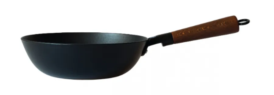 BAF Gusseisen Wokpfanne Rustica Pur 24 cm