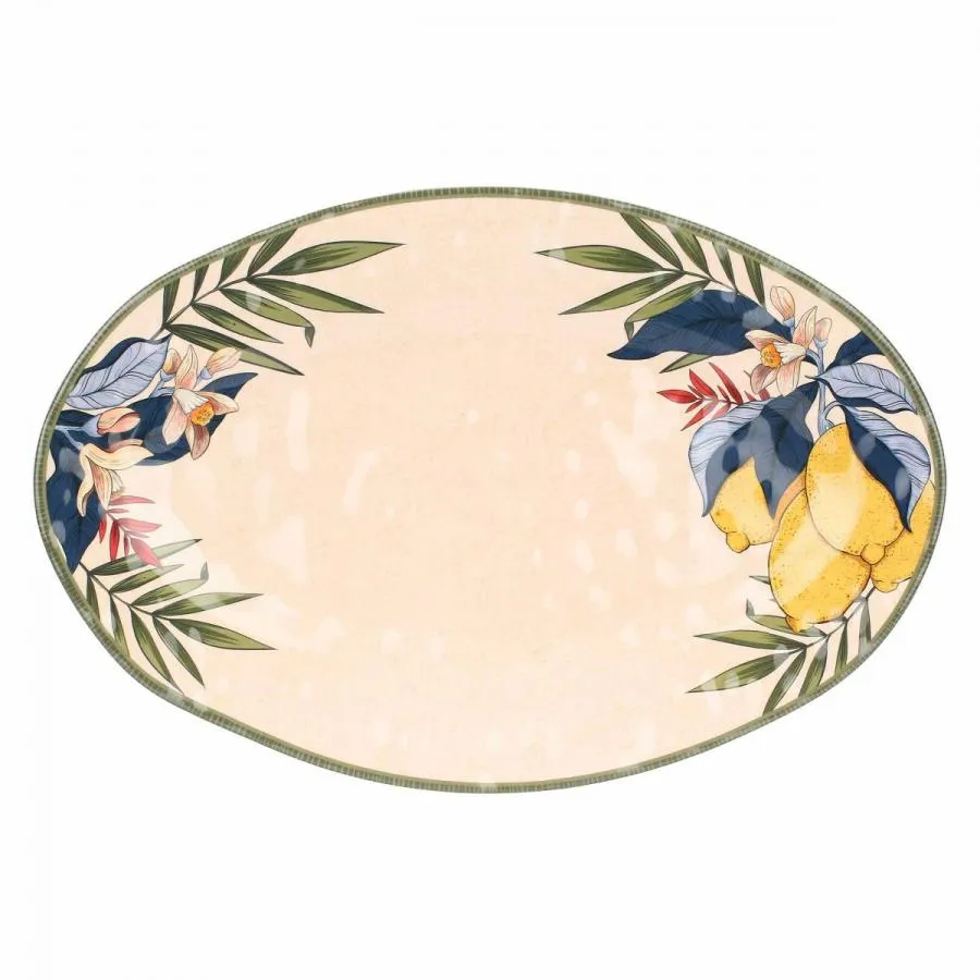 Servierteller oval 45 x 30 cm Limu