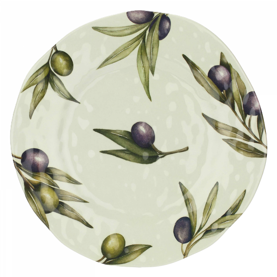 Speiseteller Ø 27 cm Olive Set mit 2 Stück