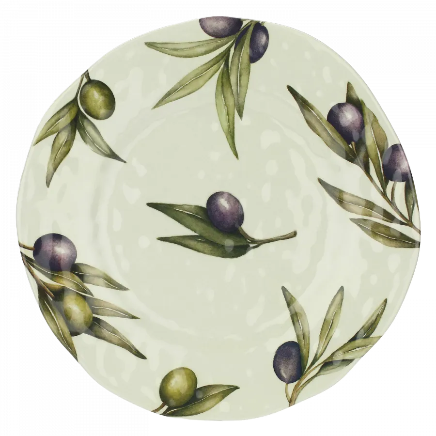 Speiseteller Ø 27 cm Olive Set mit 2 Stück