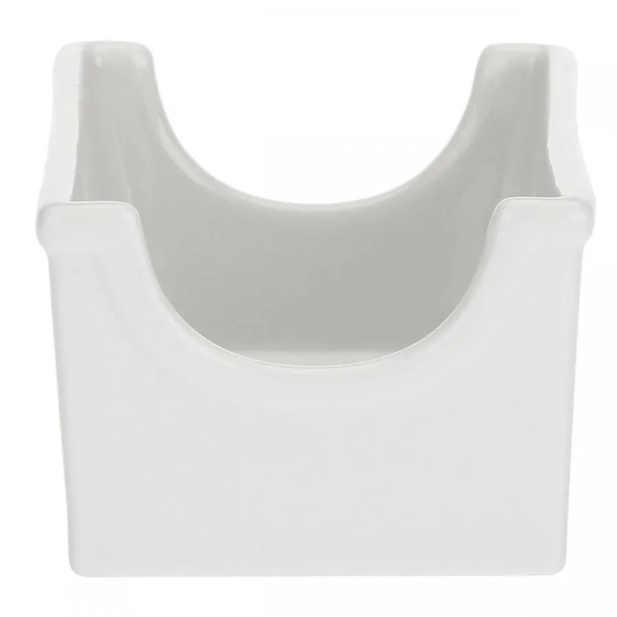 Teebeutelhater 6er Set "Portabustine" Menage La Porcellana Bianca Novo 11,5 x 7,5 cm