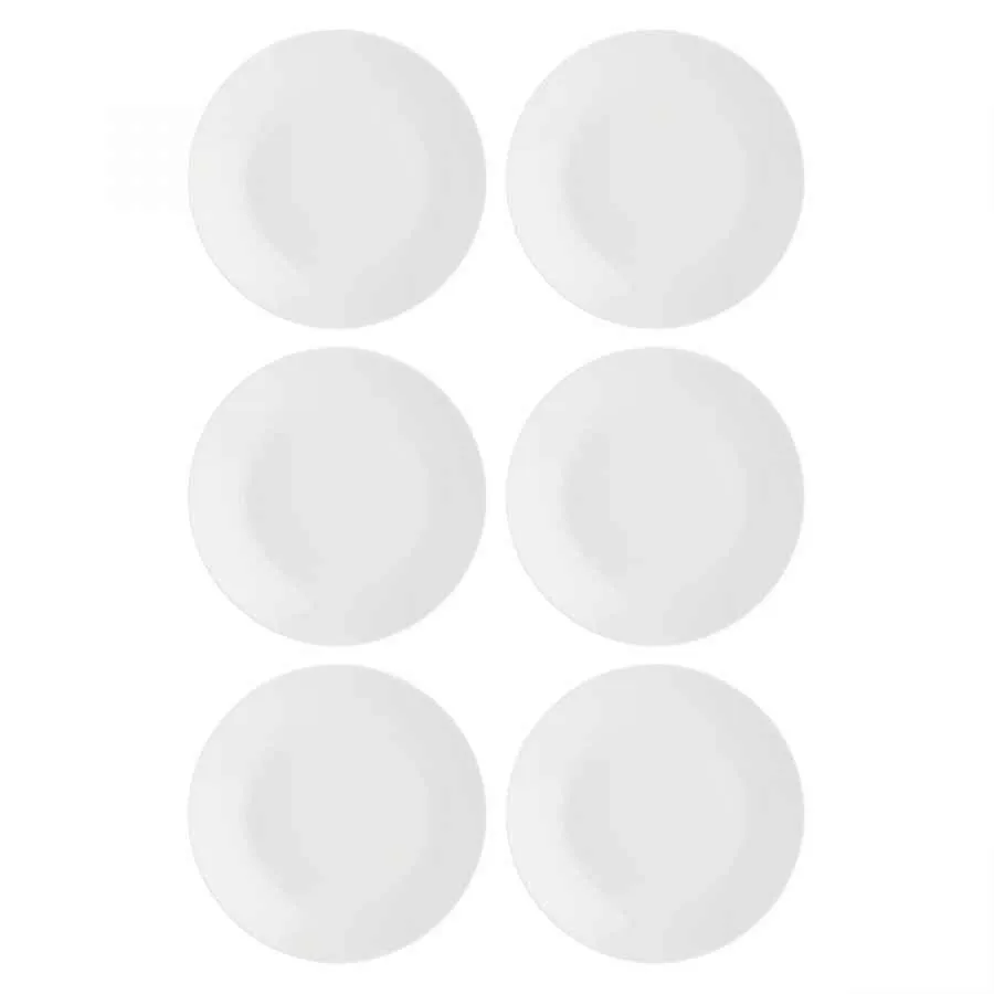 Dessertteller Coup 20 cm Weiß Set 6 Stück