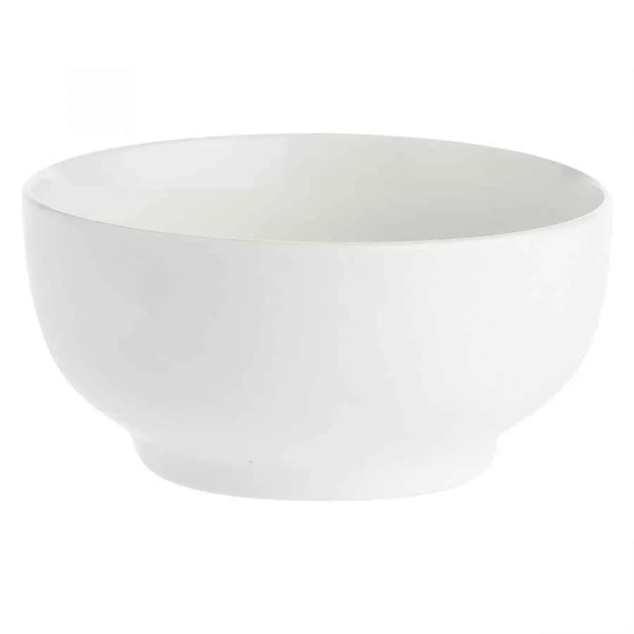 Salatschale / Beilagenschale 13 cm Weiß Set 2 Stück