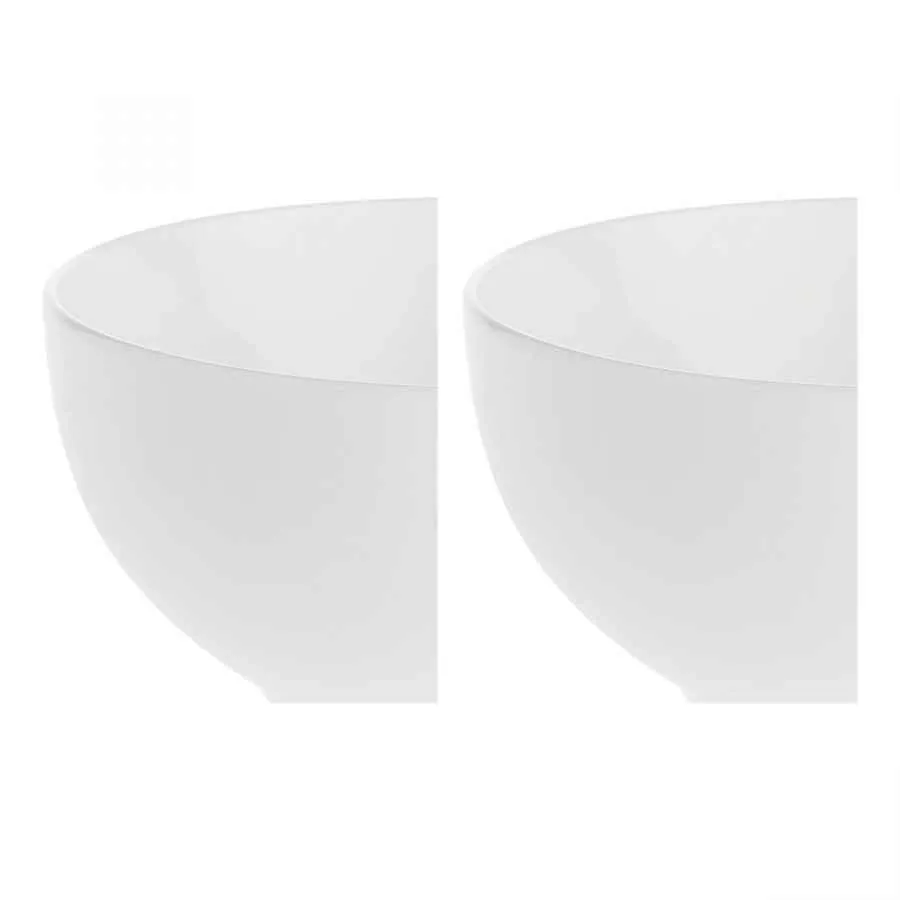 Müslischale 14 cm Weiß Set. 2 Stück
