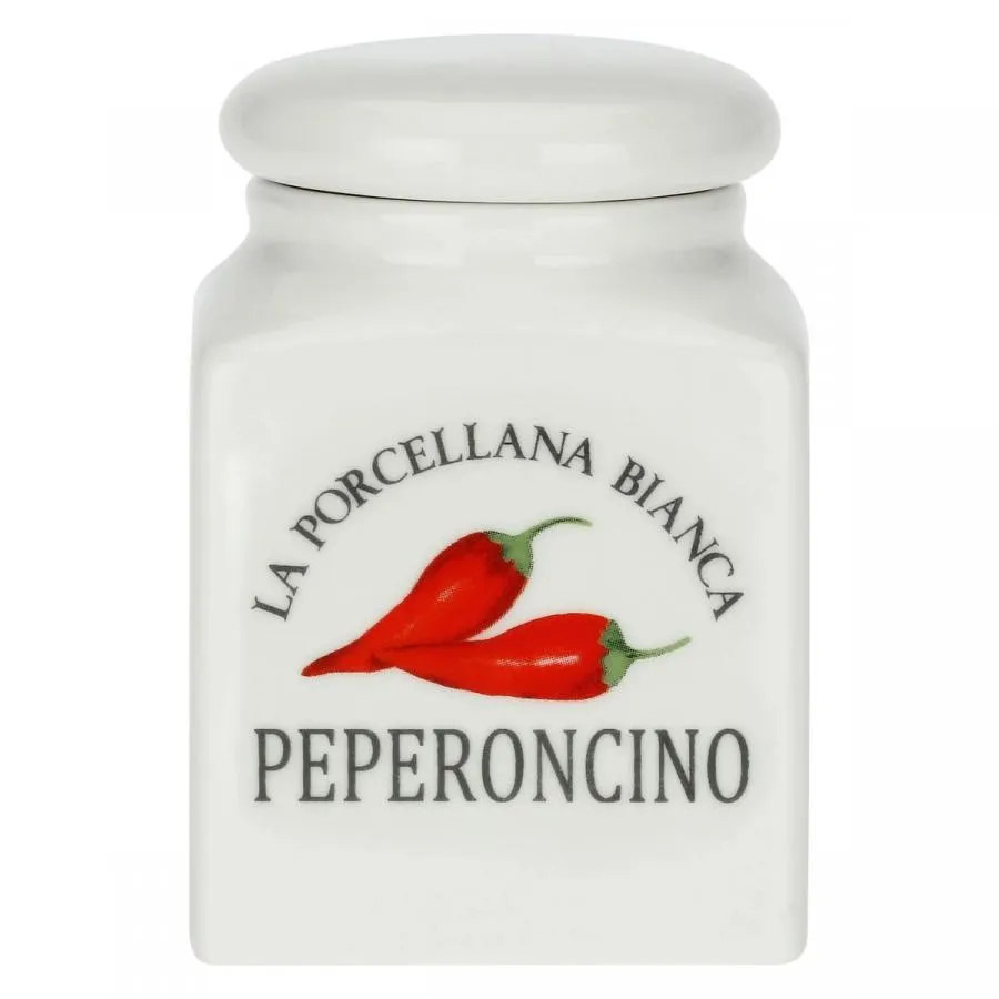 Vorratsdose Peperoncino La Porcellana Bianca Novo 0,175 l