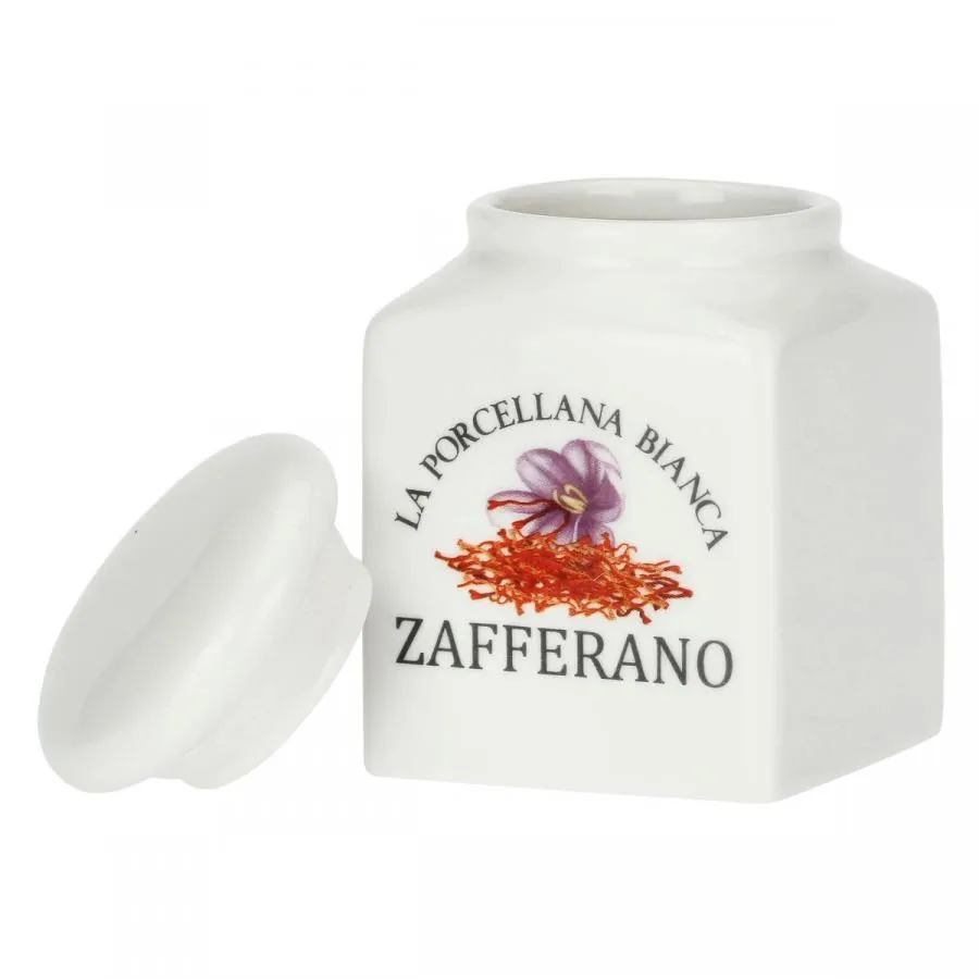 Gewürzdosen-Set 4-teilig Curcuma, Zafferano, Pepe Nero und Pinoli - 0,175 l