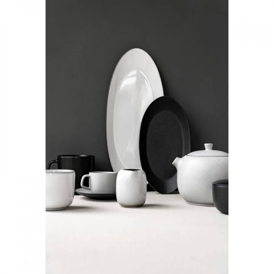EQUINOXE TEETASSE MIT UNTERTASSE 200 ml in gusseisener optik EQUINOXE TEETASSE MIT UNTERTASSE 200 ml in gusseisener optik