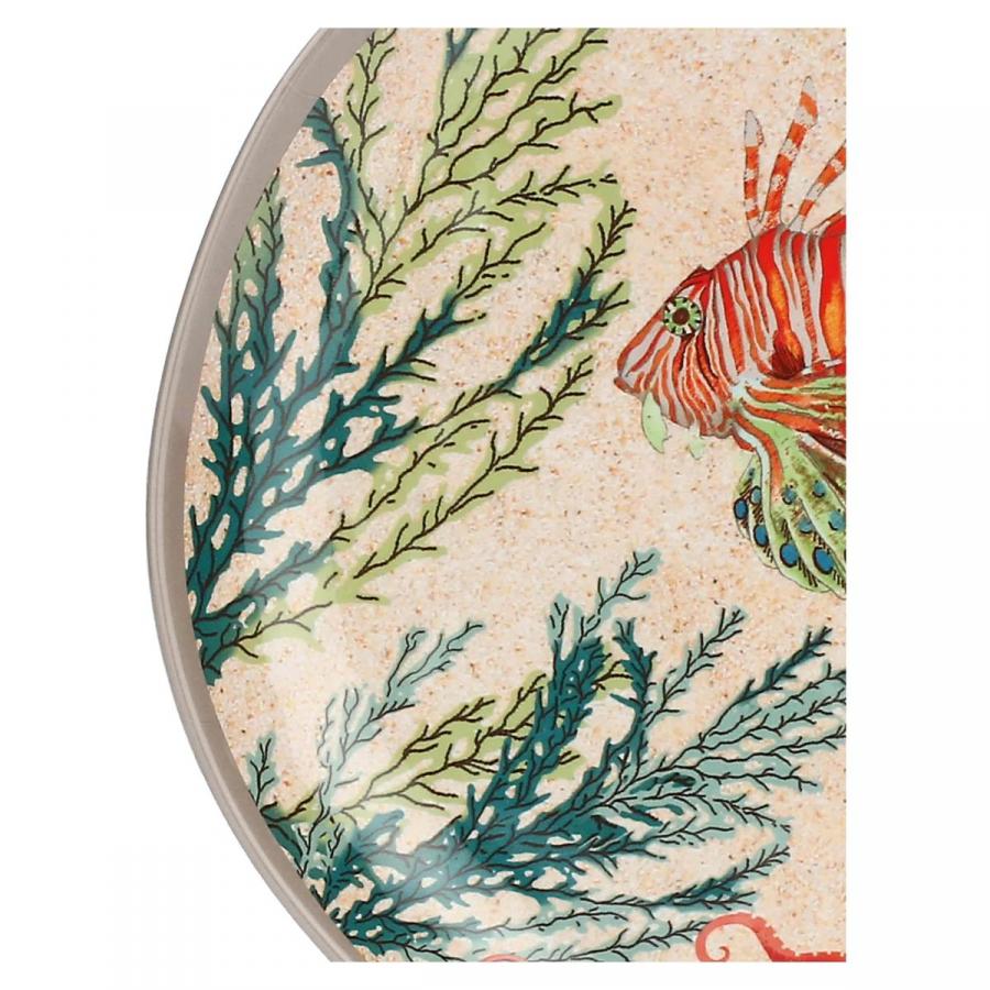 Frühstücksteller / Dessertteller Ø 21 cm Sea Life Set mit 2 Stück