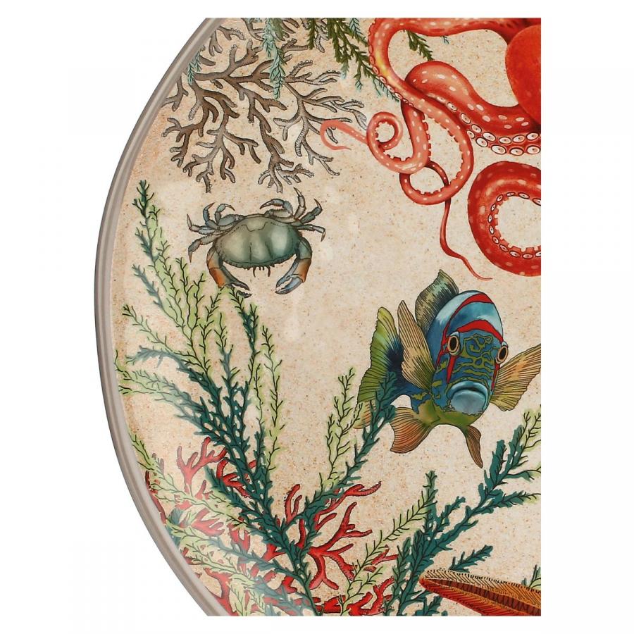 Servierteller / Pizzateller Ø 42 cm Sea Life