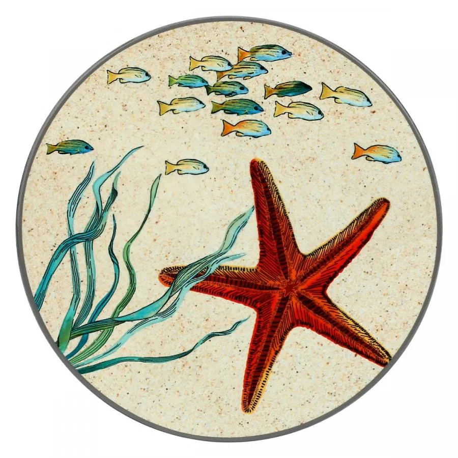 Topfuntersetzer Ø 20 cm Keramik Sea Life