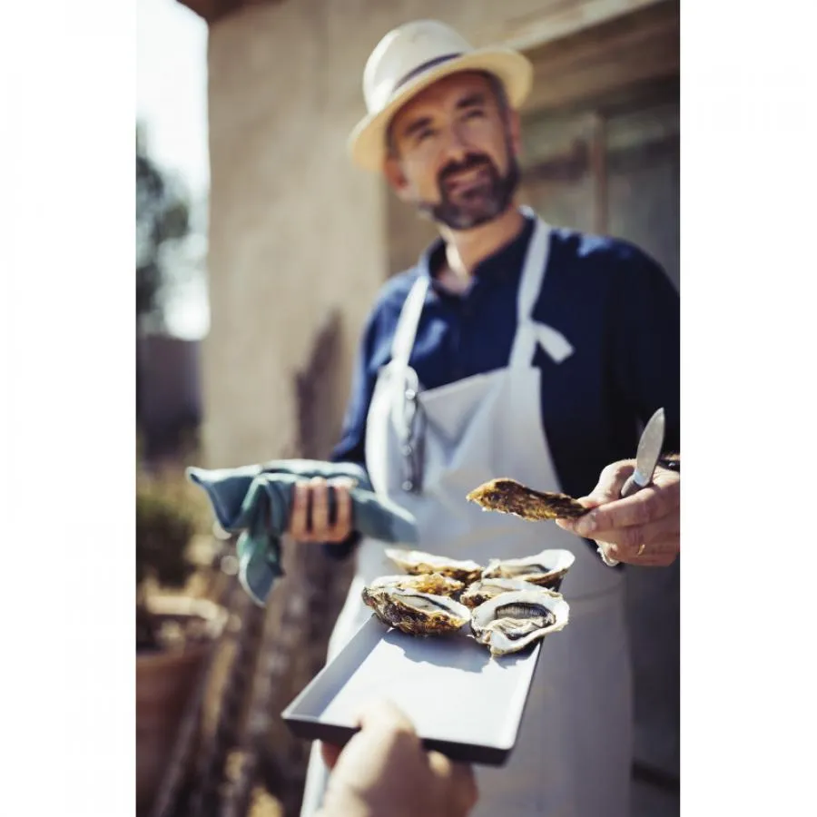 EQUINOXE RECHTECKIGE PLATTE/RECHTECKIGER TELLER 32,5 cm Weiss Kumulus