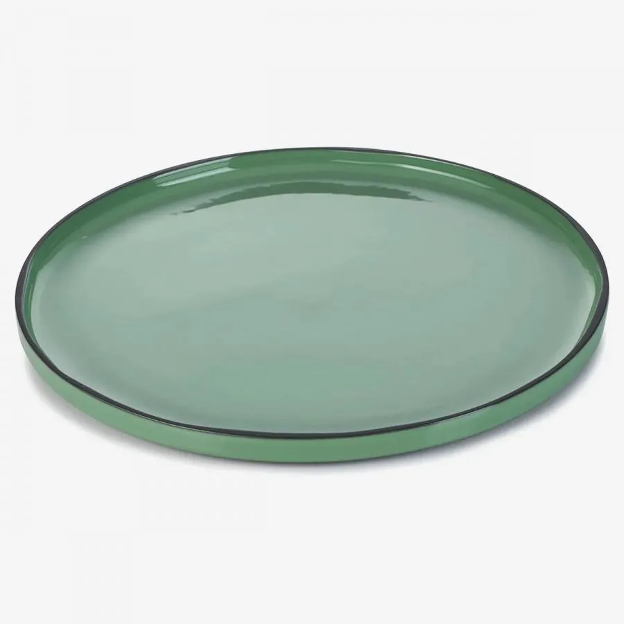 PRÄSENTATIONSPLATTE CARACTERE 33 cm Menthe