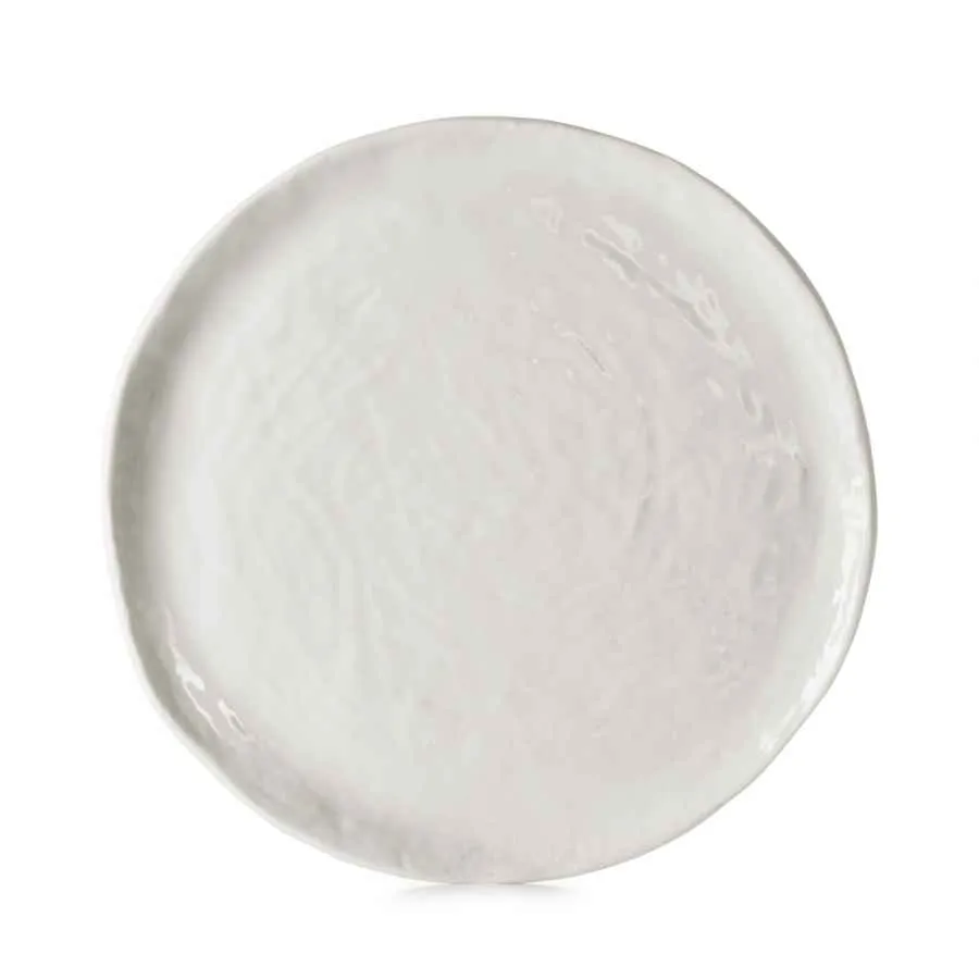 YLI FLACHER TELLER 28,5 CM Alabaster Weiss YLI FLACHER TELLER 28,5 CM Alabaster Weiss