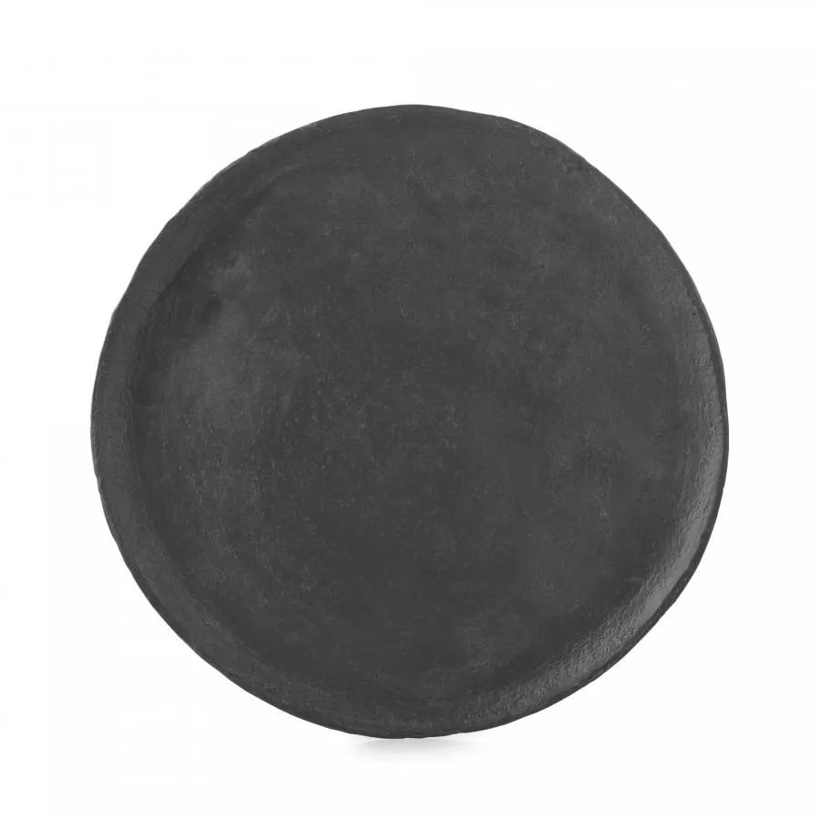 YLI FLACHER TELLER 28,5 CM Matt schiefer style