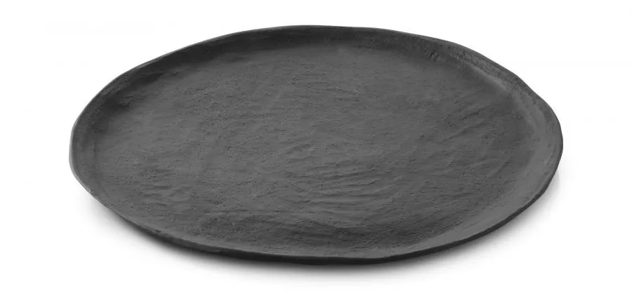 YLI FLACHER TELLER 26,5 CM Matt schiefer style YLI FLACHER TELLER 26,5 CM Matt schiefer style