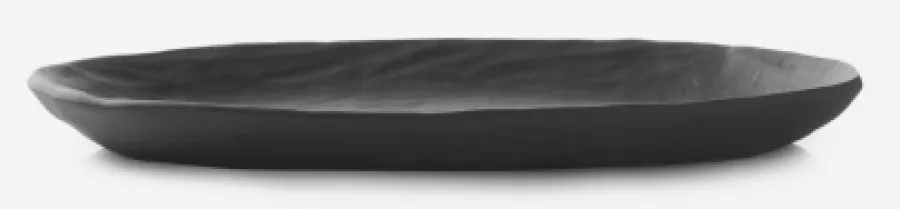YLI OVALER TELLER 24.5 CM Matt schiefer style YLI OVALER TELLER 24.5 CM Matt schiefer style