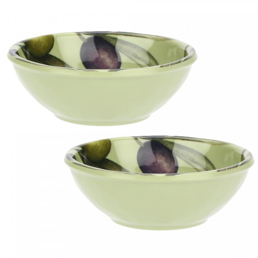 Schälchen Ø 12 cm Olive Set mit 2 Stück