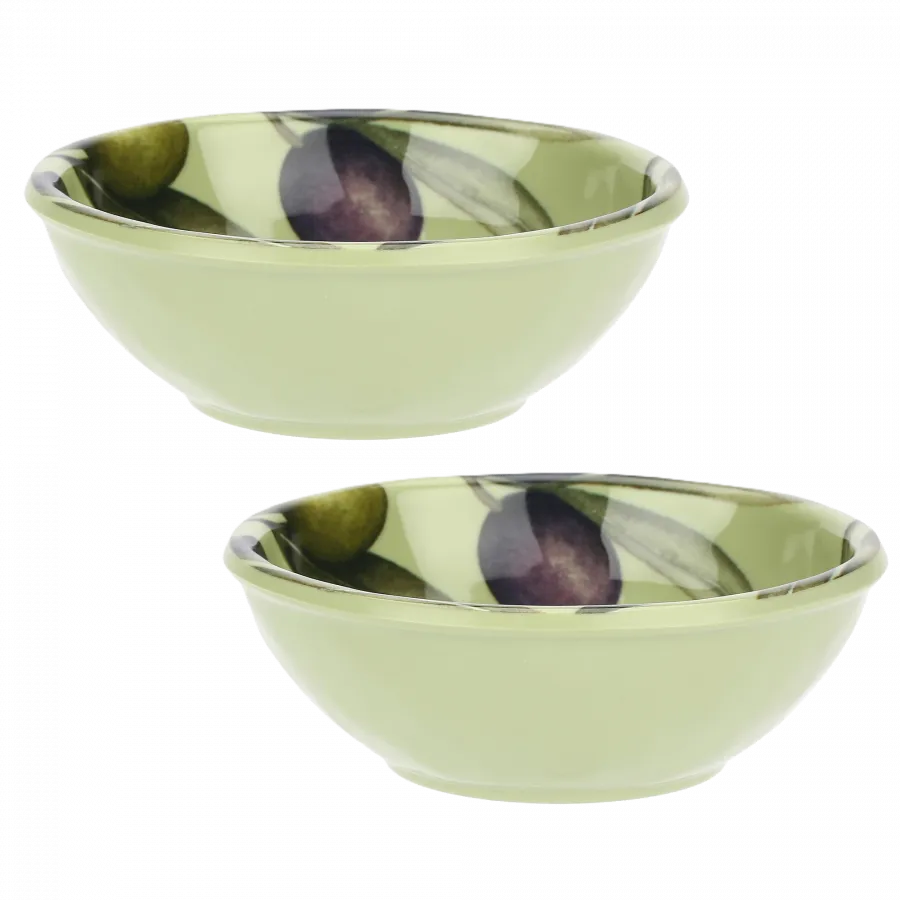 Schälchen Ø 12 cm Olive Set mit 6 Stück