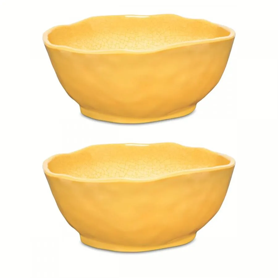 Geschirrset 8-teilig Atmosfera ocker