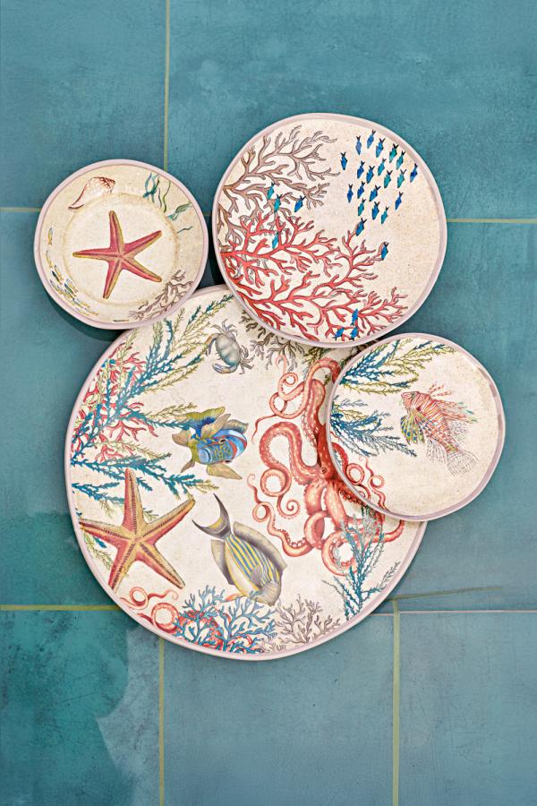 Servierteller / Pizzateller Ø 42 cm Sea Life