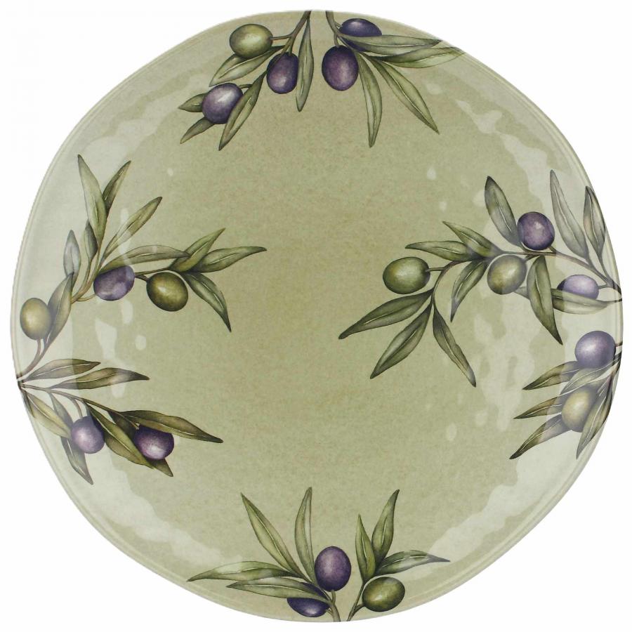 Servierteller Ø 42 cm Olive