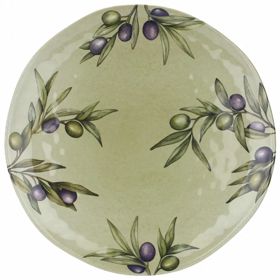 Servierteller Ø 42 cm Olive