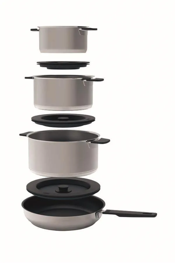 Smart & Compact Set- Kochtöpfe 1.5L/3L/5L Smart & Compact Set- Kochtöpfe 1.5L/3L/5L