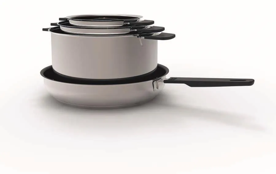 Smart & Compact Set- Kochtöpfe 1.5L/3L/5L Smart & Compact Set- Kochtöpfe 1.5L/3L/5L