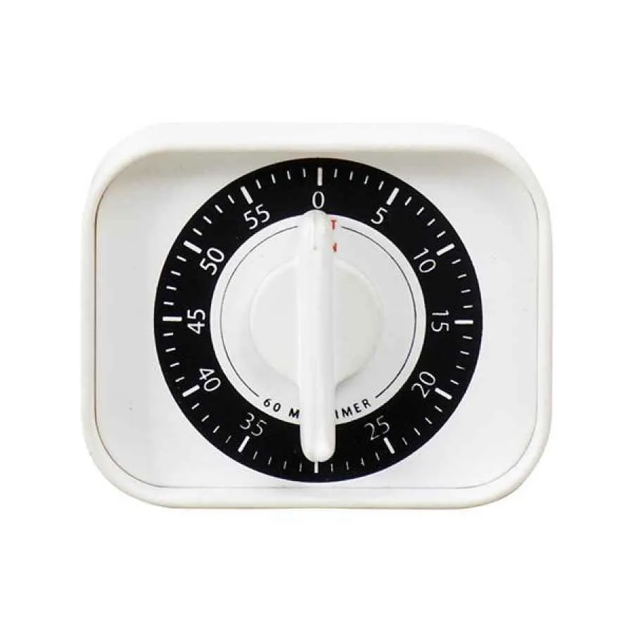 Kurzzeitwecker / Timer 60 min weiß Kurzzeitwecker / Timer 60 min weiß