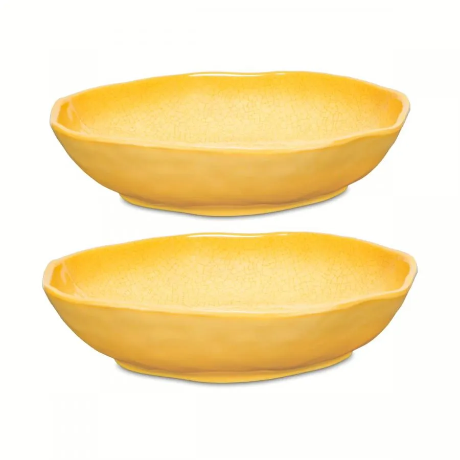 Geschirrset 8-teilig Atmosfera ocker