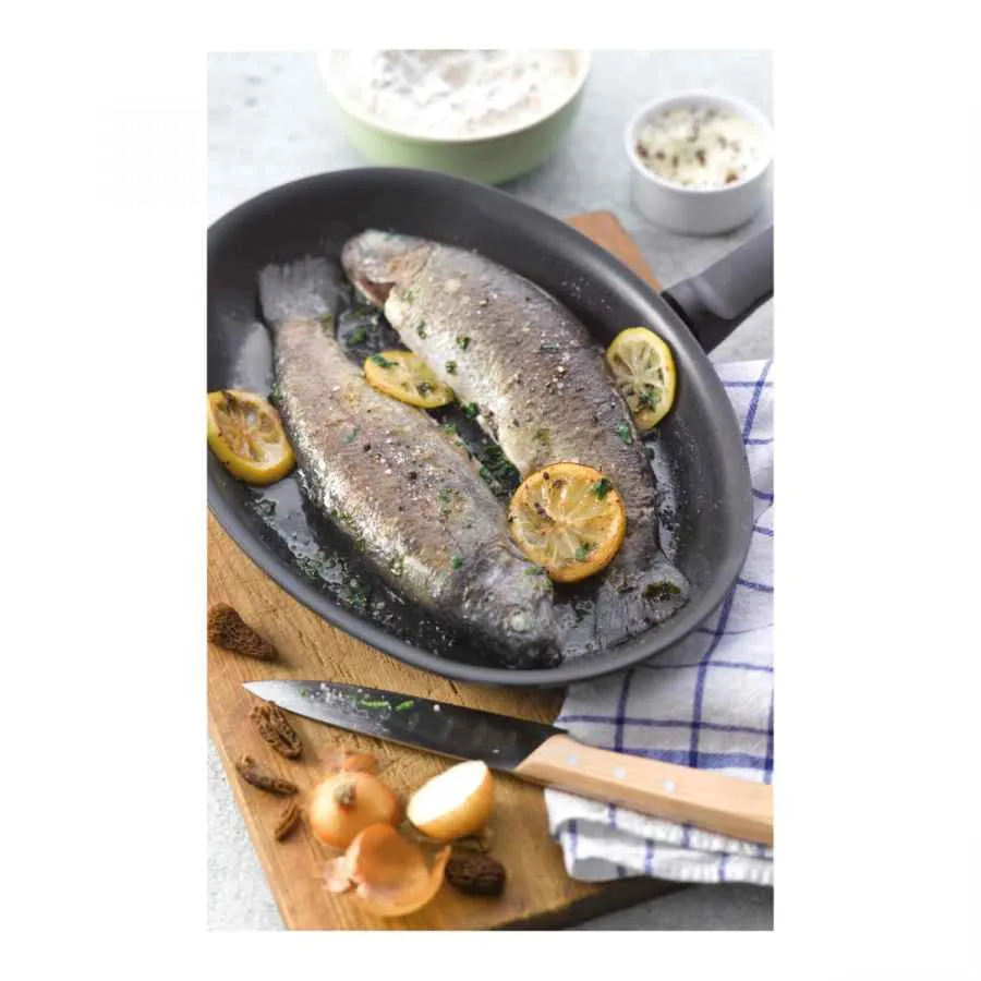Fish Star Bratpfanne 36x25cm Antihaftbeschichtet Kuhn Rikon Fish Star Bratpfanne 36x25cm Antihaftbeschichtet Kuhn Rikon