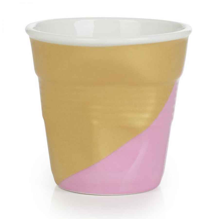 Knickbecher Espresso 0,08l Twist pink unten