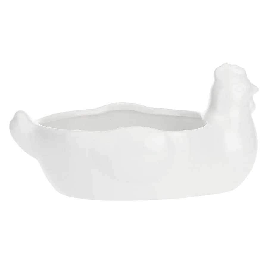 Eierhalter/ Eierschale Henne "Gallina Portauova" Fattoria 21,5 x 14 x 11