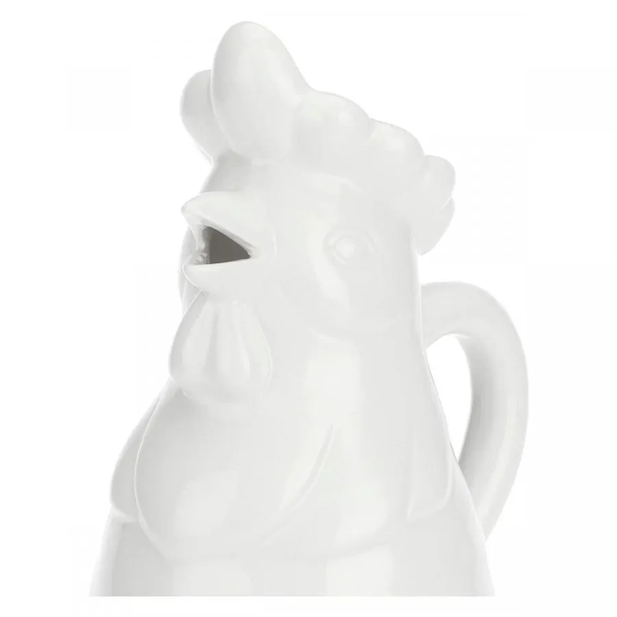 Karaffe/ Krug "Caraffone Gallo" Fattoria La Porcellana Bianca Novo 1,3 l