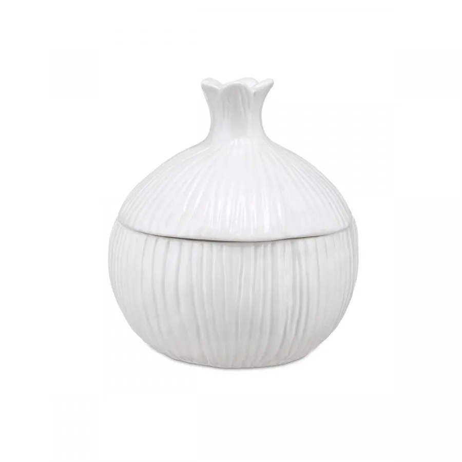 Zwiebeltopf "Porta Cipolla" Fattoria La Porcellana Bianca Novo 14 x16 cm