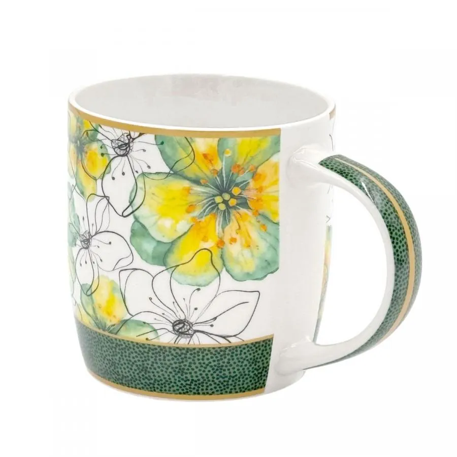 Porzellanbecher 2er Set MIRABILIA 350 ml "Libellula"