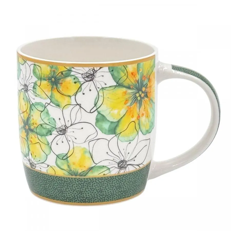 Porzellanbecher 2er Set MIRABILIA 350 ml "Libellula"