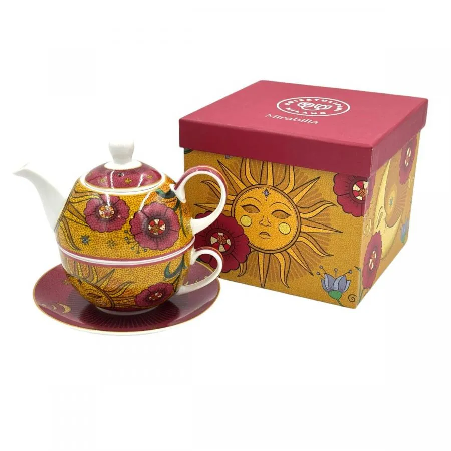 Tea4One mit Untertasse MIRABILIA 400 ml „Sole & Luna“