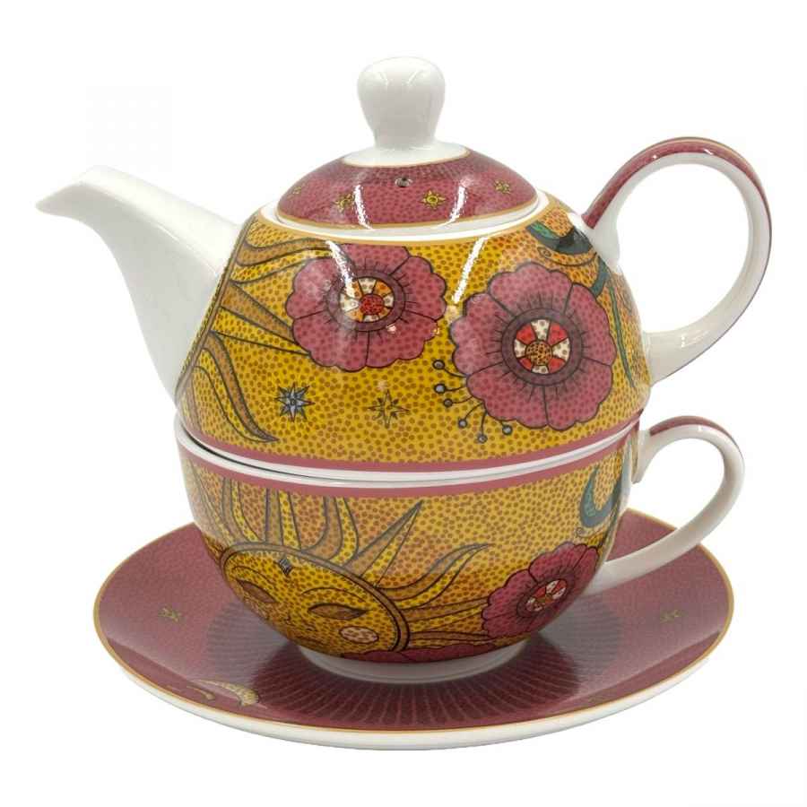 Tea4One mit Untertasse MIRABILIA 400 ml „Sole & Luna“
