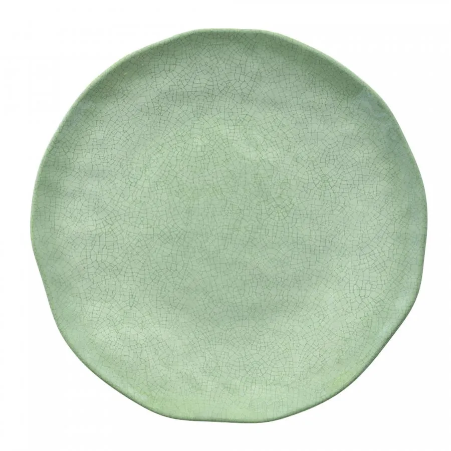 Teller flach Ø 27 cm Atmosfera grün Set mit 2 Stück
