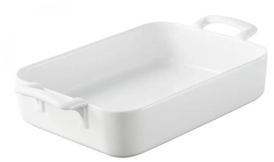AUFLAUFFORM 350 cl RECHTECKIG Weiss REVOL AUFLAUFFORM 350 cl RECHTECKIG Weiss REVOL