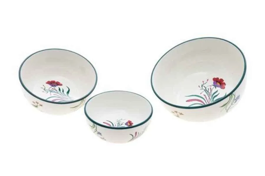 Schale rund 24cm handb."BLÜTENZAUBER" Schale rund 24cm handb."BLÜTENZAUBER"