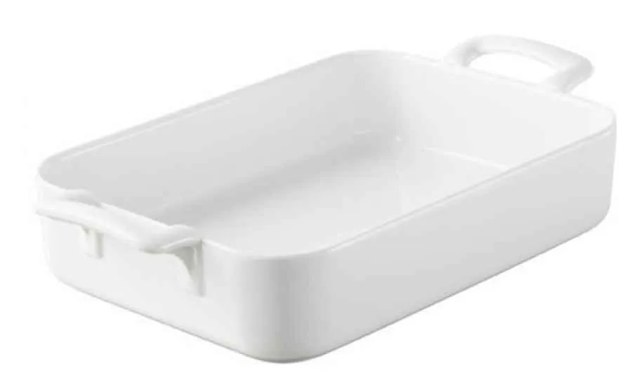 AUFLAUFFORM 350 cl RECHTECKIG Weiss REVOL AUFLAUFFORM 350 cl RECHTECKIG Weiss REVOL