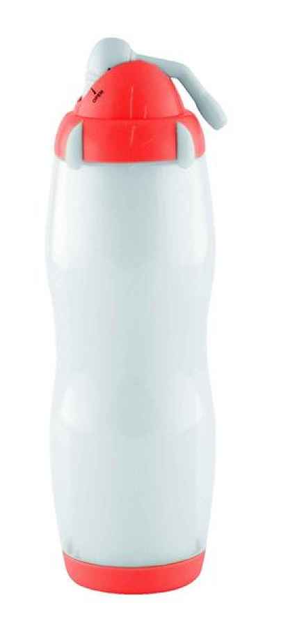 Cool Sip Trinkflasche weiß / rot 0,5 l
